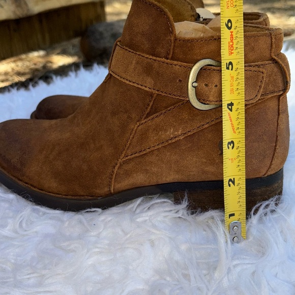 Born Distressed Chestnut Brown Suede Boots, Size 7.5 - Picture 11 of 16
